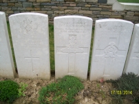 Rocquigny-Equancourt Road British Cemetery, Manancourt